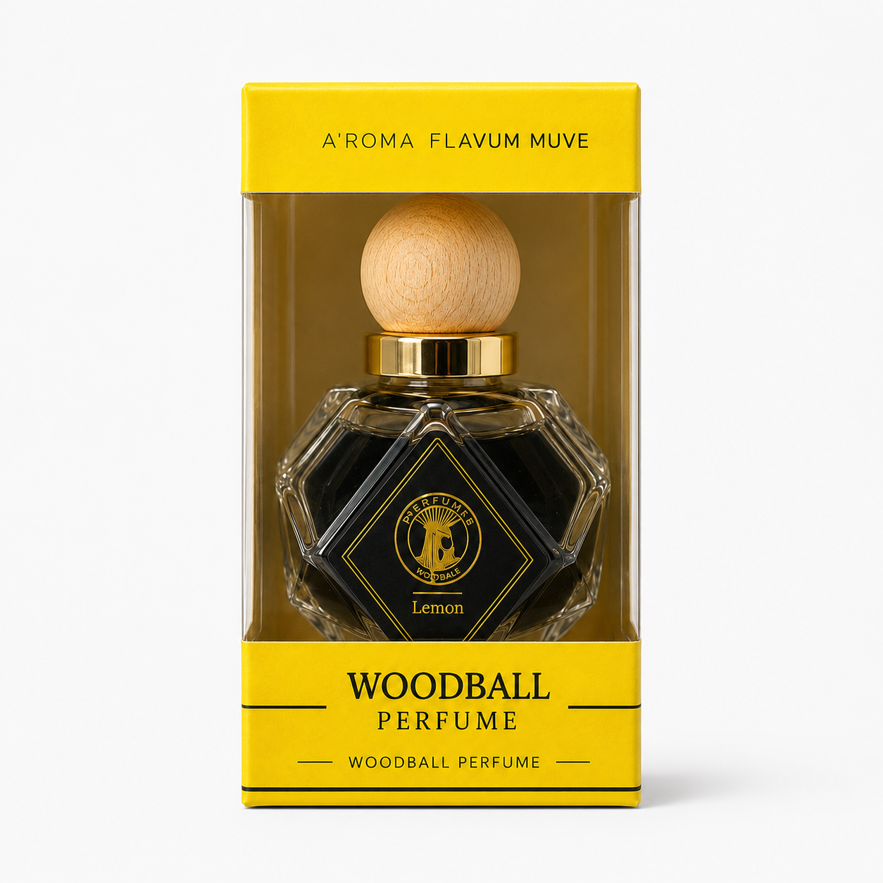 A’ROMA FLAVUM MUVE Woodball Perfume Lemon