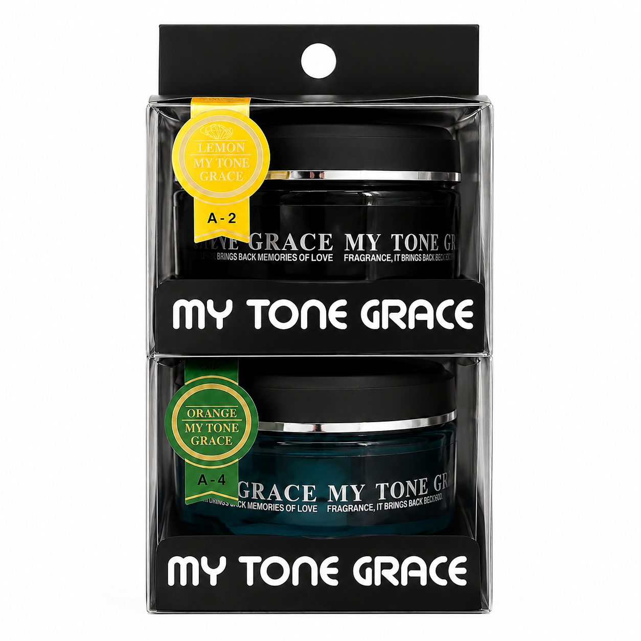 My Tone Grace Car Air Freshener Combo Pack — Lemon & Orange