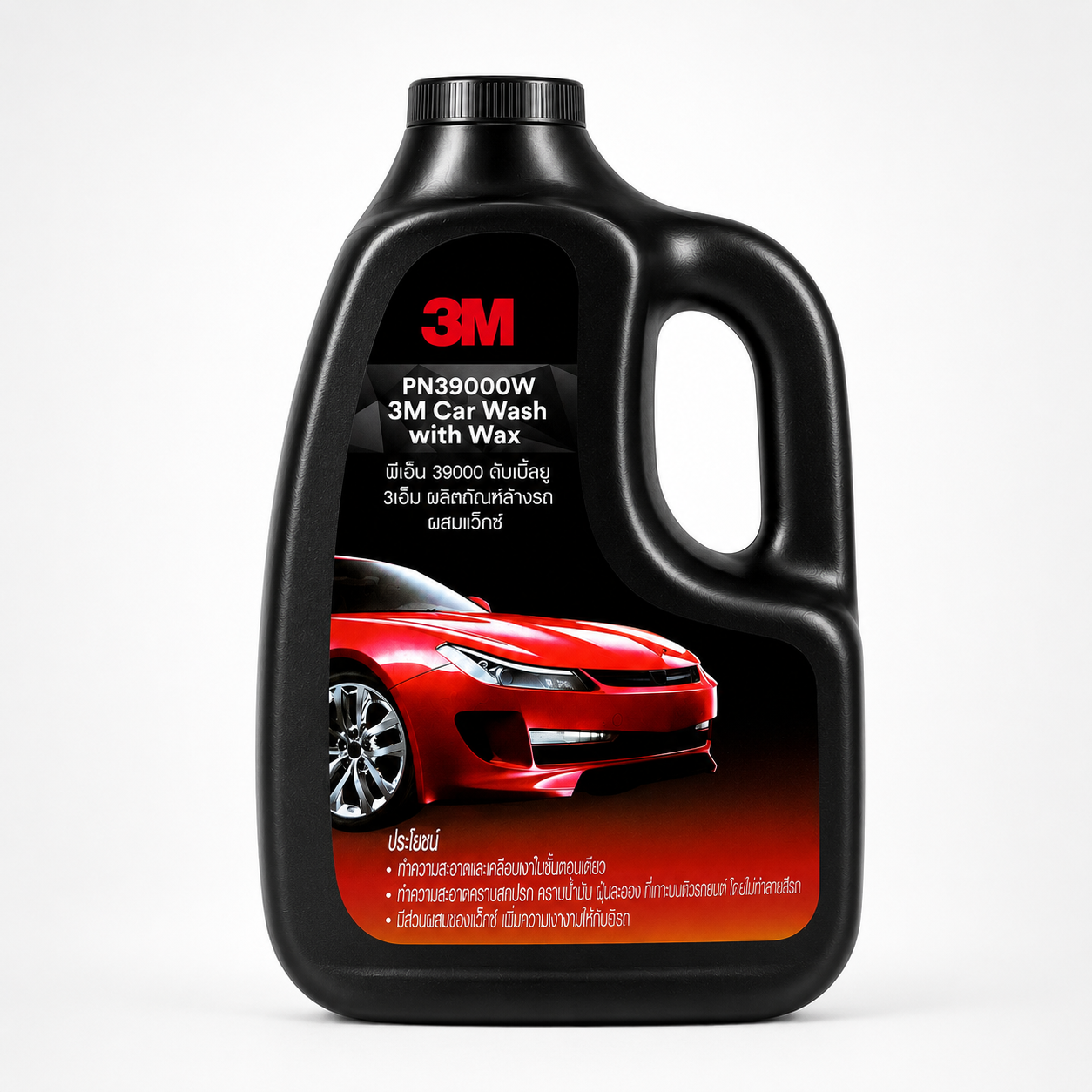 3M PN39000W Car Wash with Wax 1L