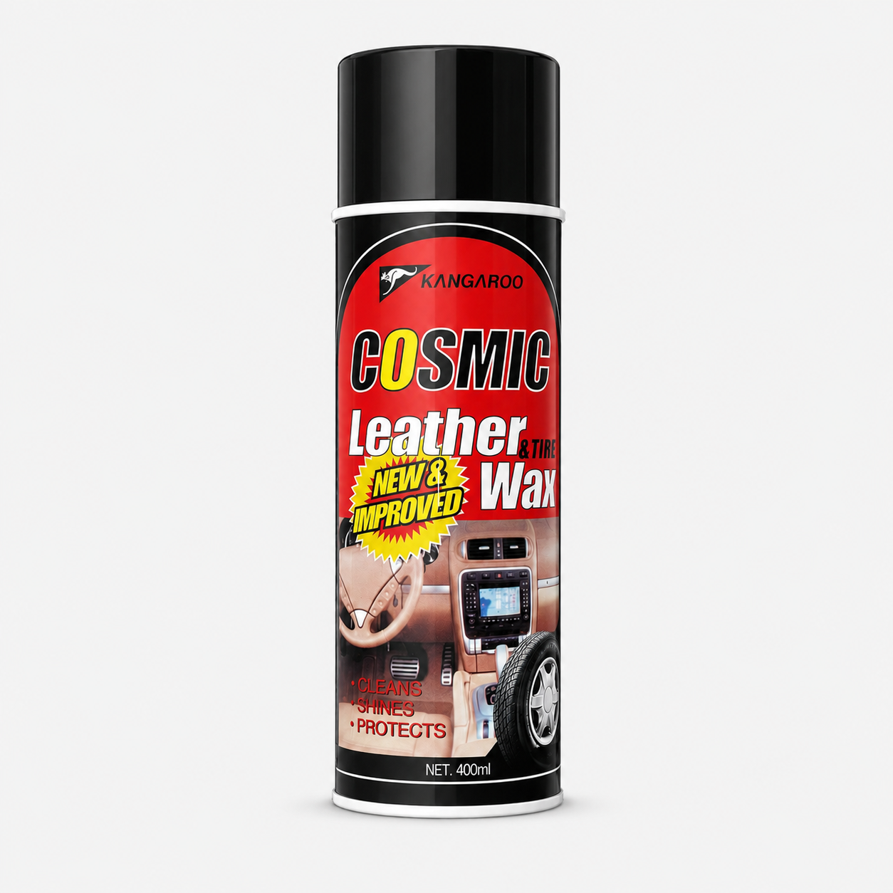 Kangaroo Cosmic Leather & Tire Wax 400ml